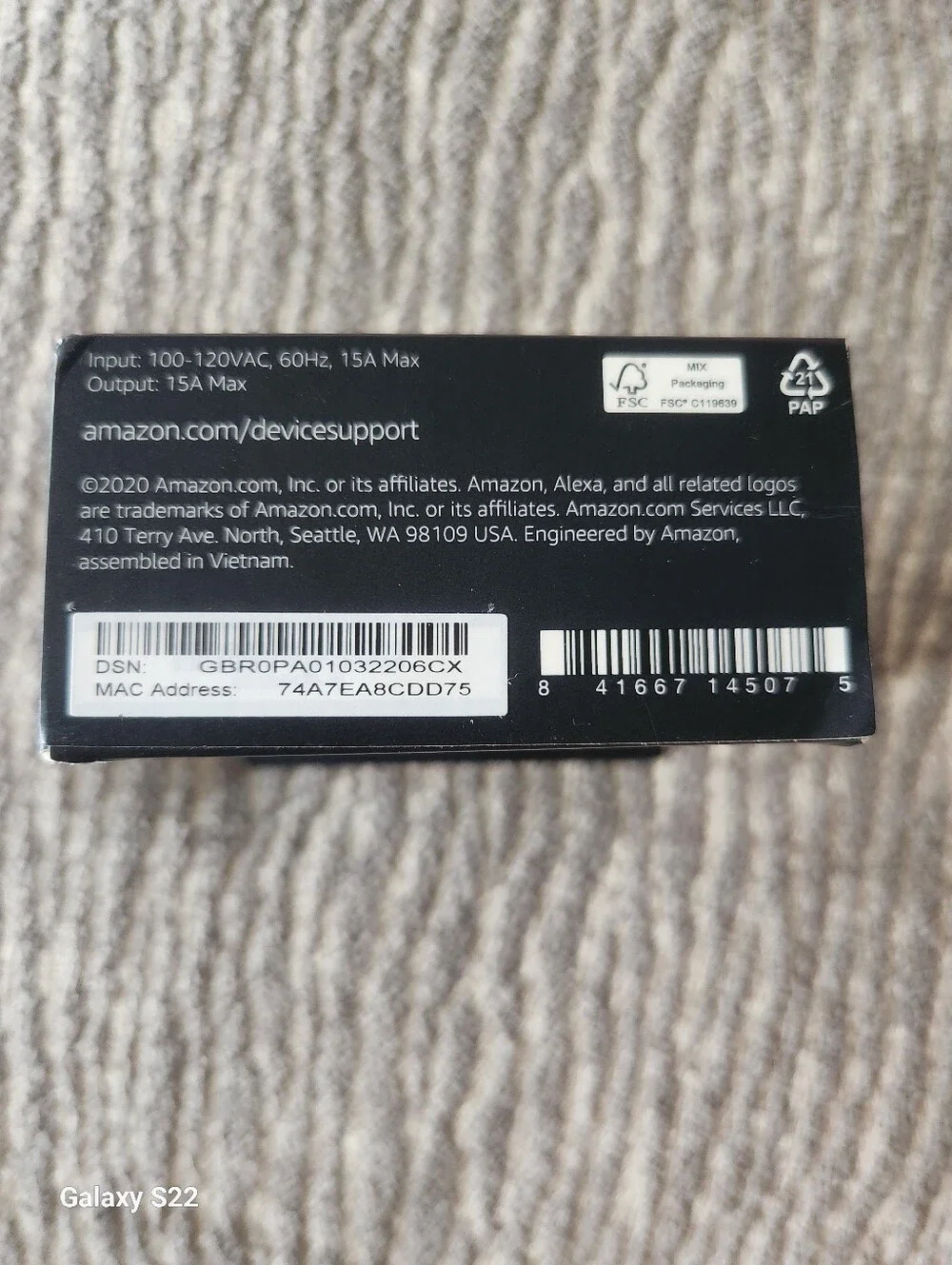 Amazon smart plug